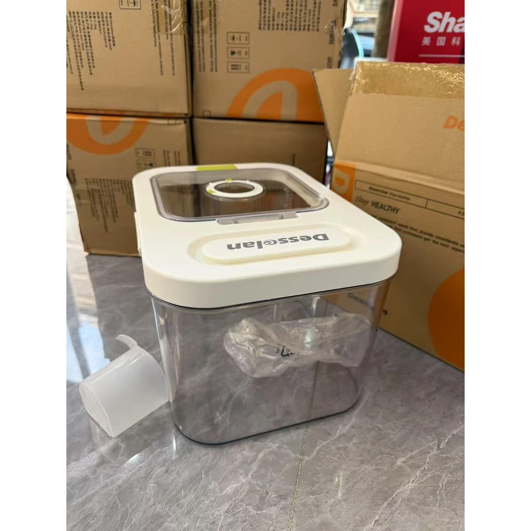 33*23*20cm 20斤装弹跳盖 密封防潮米桶 厨房储物桶K250779