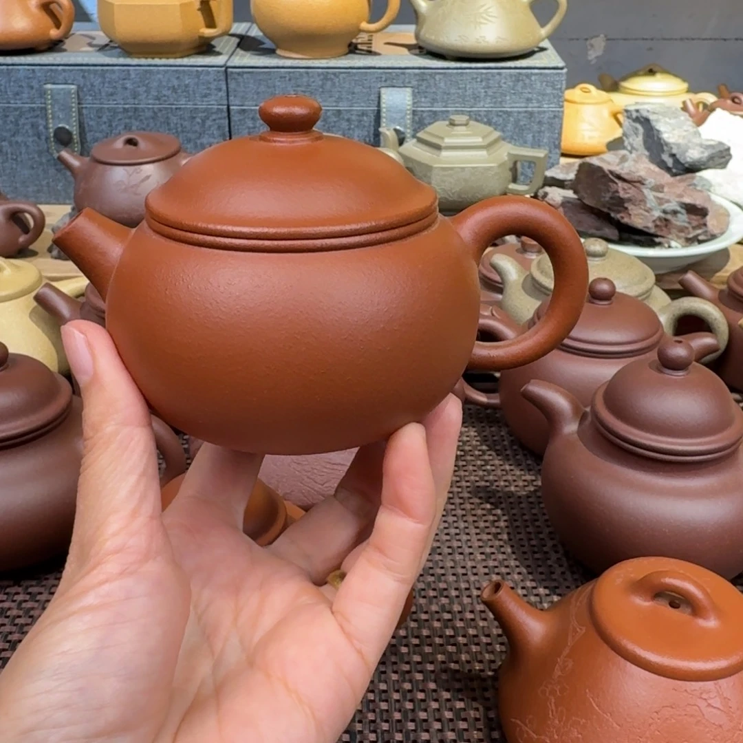 茶壶朱泥全手200毫升左右