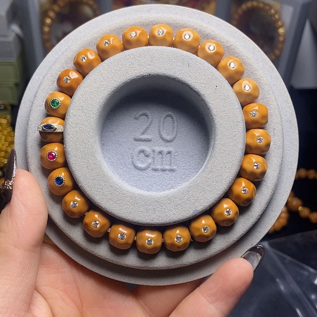 手串猴头核桃猴头满标玉化奶酪10mm左右闪购6