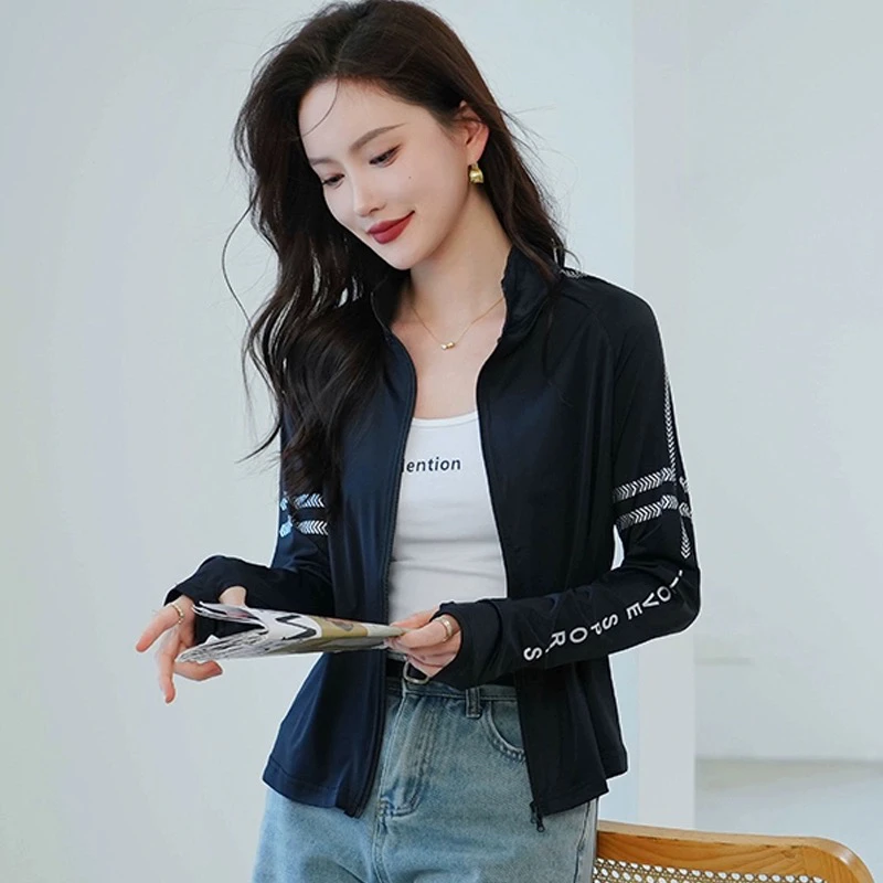 防晒衣女外套夏季2025爆款宽松小个子轻薄短款洋气百搭防晒服上衣