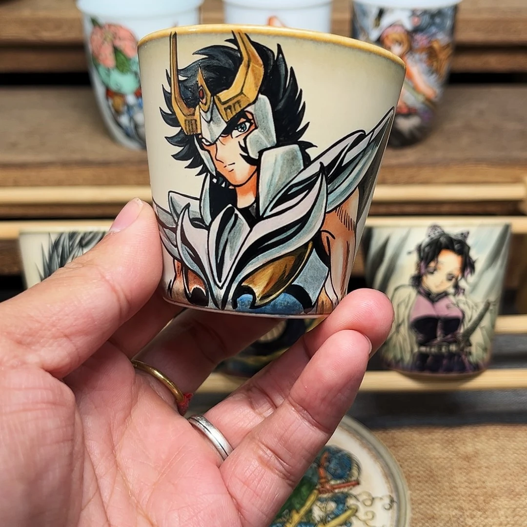 景德镇陶瓷手绘主人杯