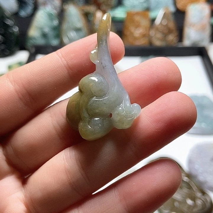 翡翠未镶嵌颈饰翡翠a货