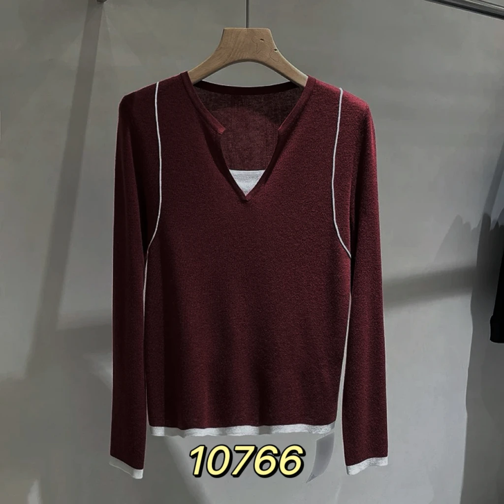 10766（部分无水洗唛，介意慎拍）SANFAN新款针织衫