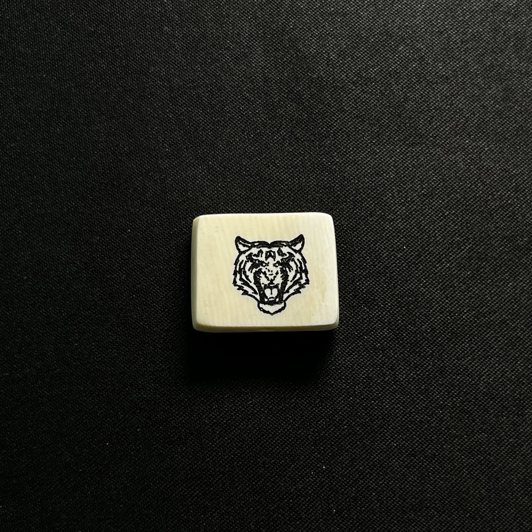 H7839 虎头 只做天然猛犸牙