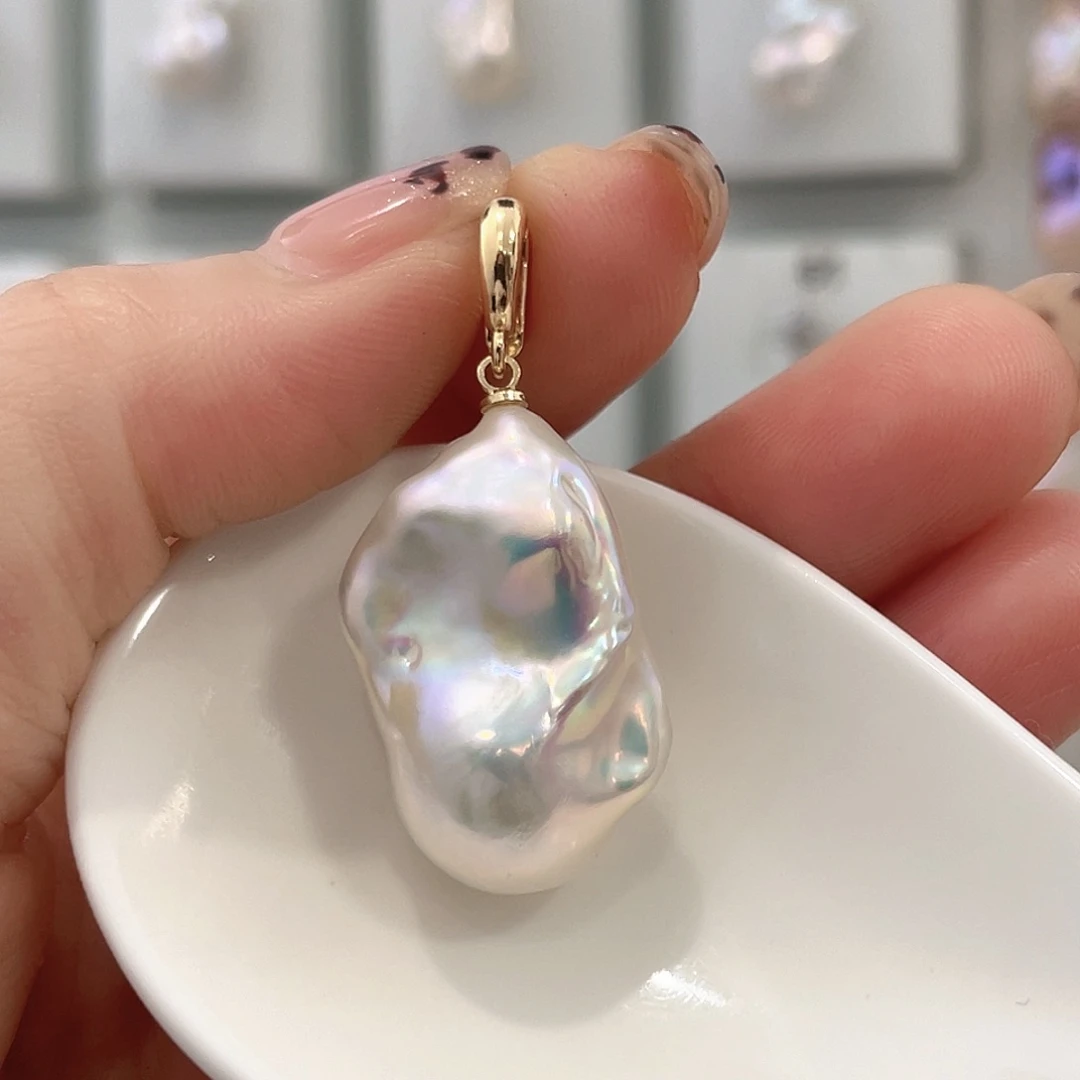 双***冰未镶嵌淡水珍珠颈饰