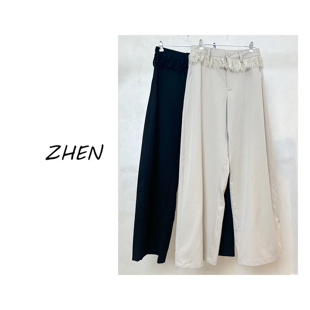 【ZHEN】25Y00135 2025新款气质休闲时尚显瘦百搭风牛仔裤女