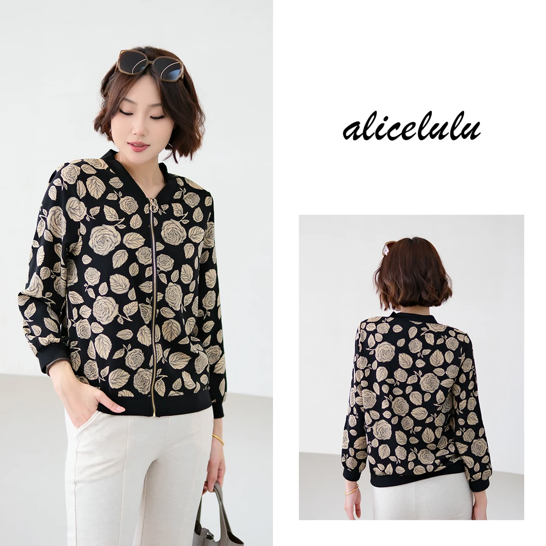 1 ALICE“金叶繁花”短外套 精致优雅 复古韵味 S2142250T