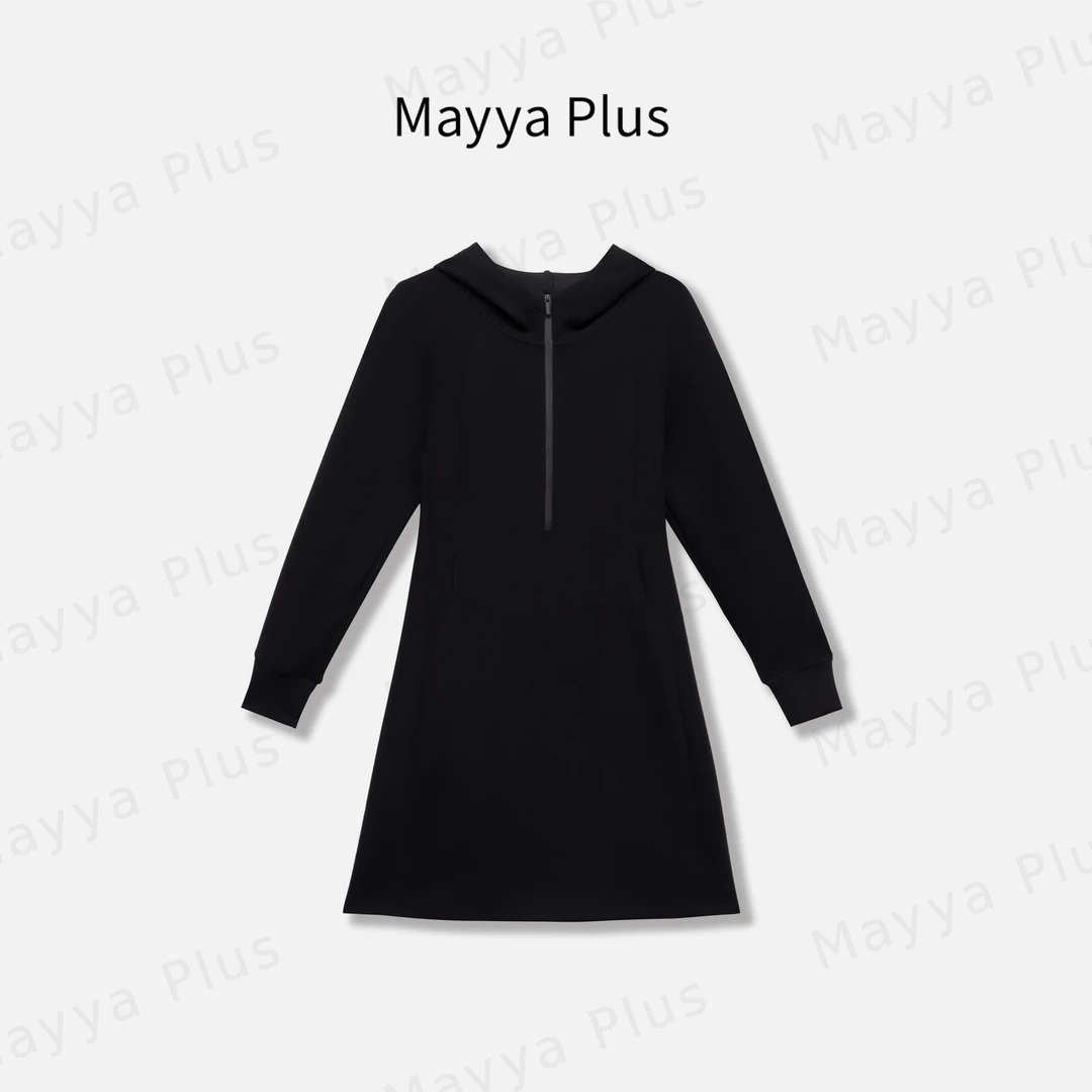 【一页纸】Mayya Plus麦芽定制新款流光风百搭显瘦连衣裙子32537189