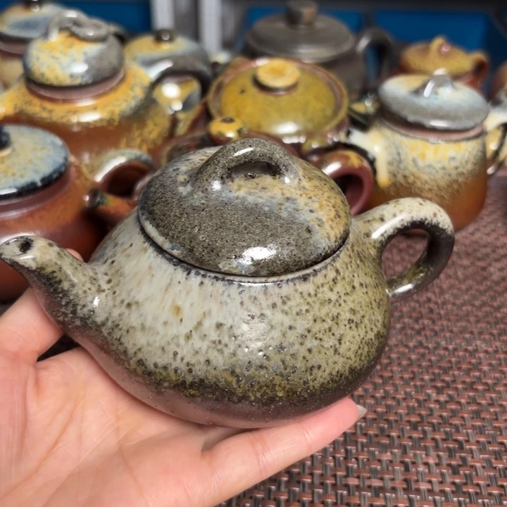 茶杯紫砂敞口瑕壶260