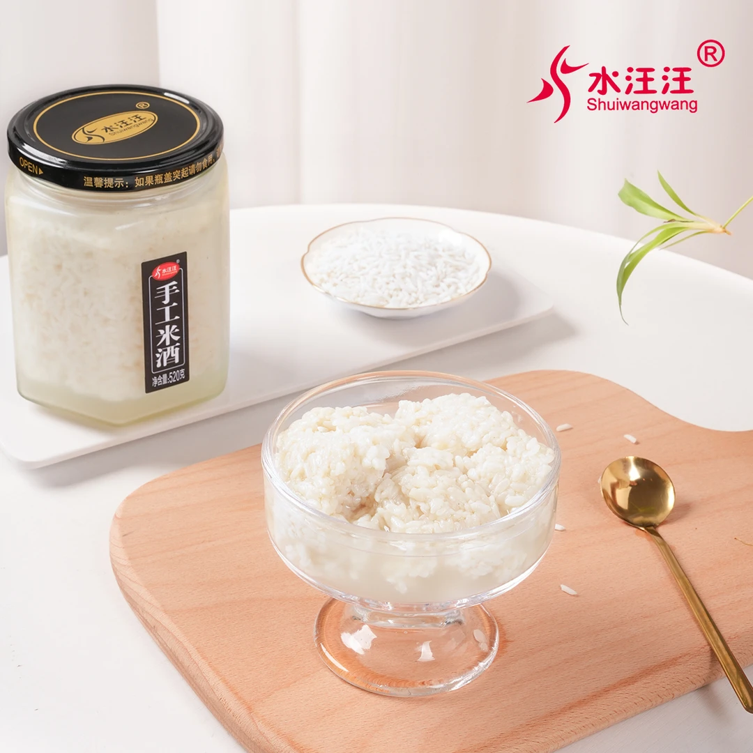 【原瓶发酵】520g瓶装糯米醪糟原瓶发酵甜酒酿米酒传统手工酿造