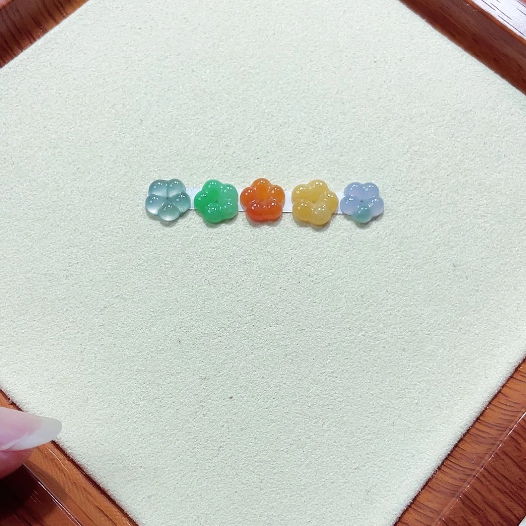 翡翠未镶嵌手链天然缅甸翡翠A货卡