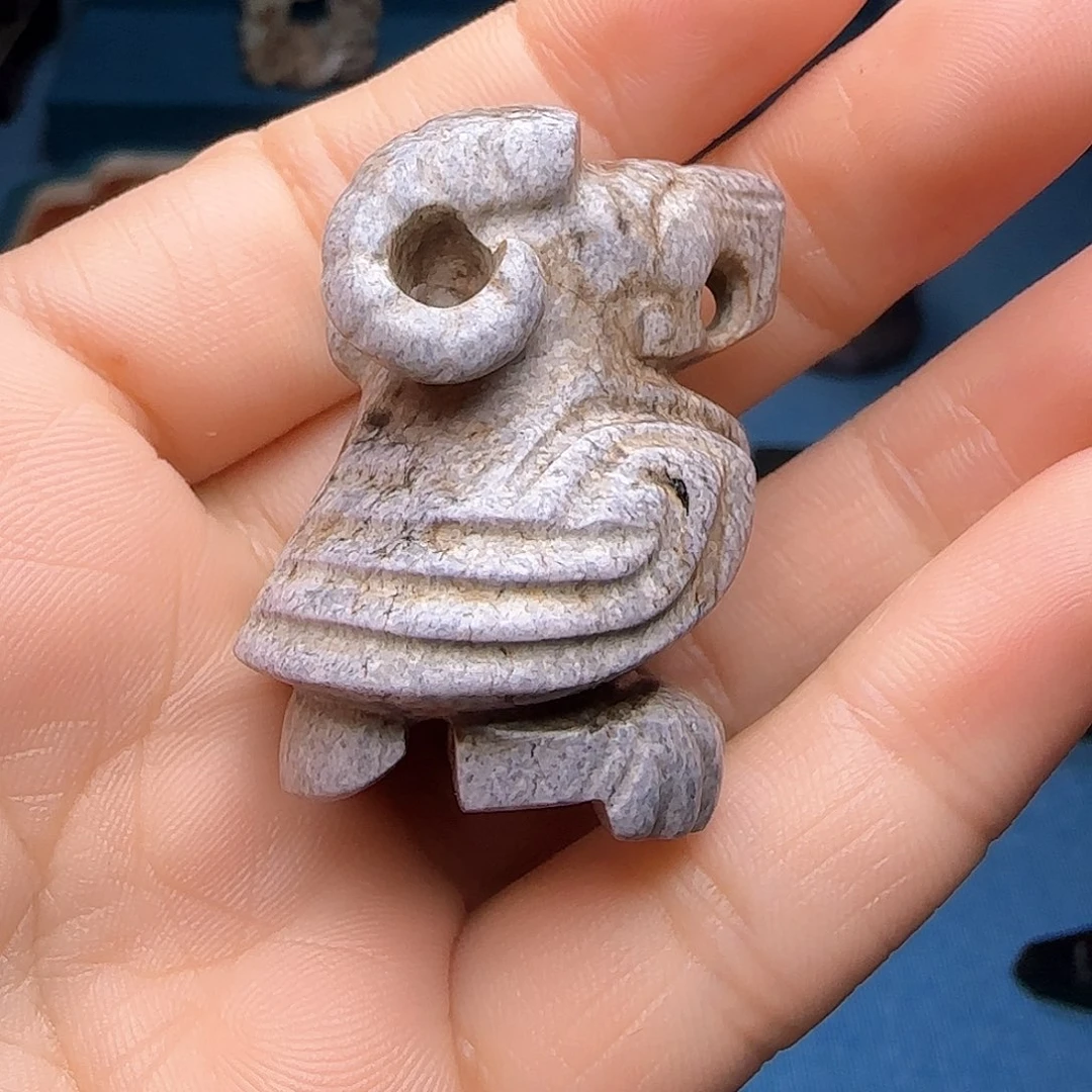 和田玉（白玉）颈饰未镶嵌@*?