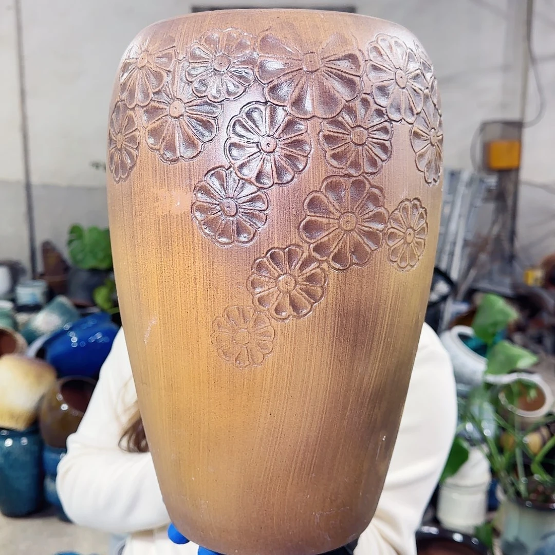 花盆紫砂高33口17