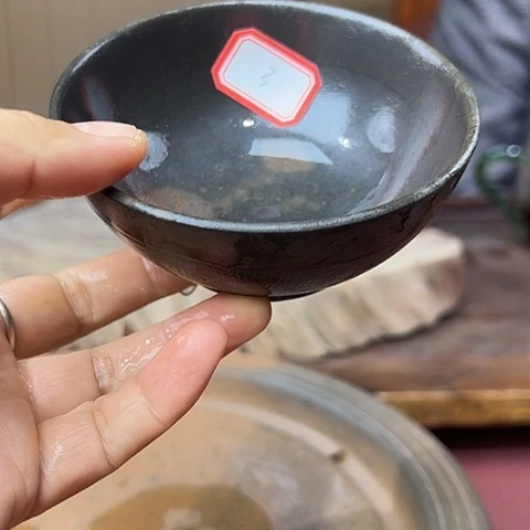 戬谷龙窑柴烧茶杯3