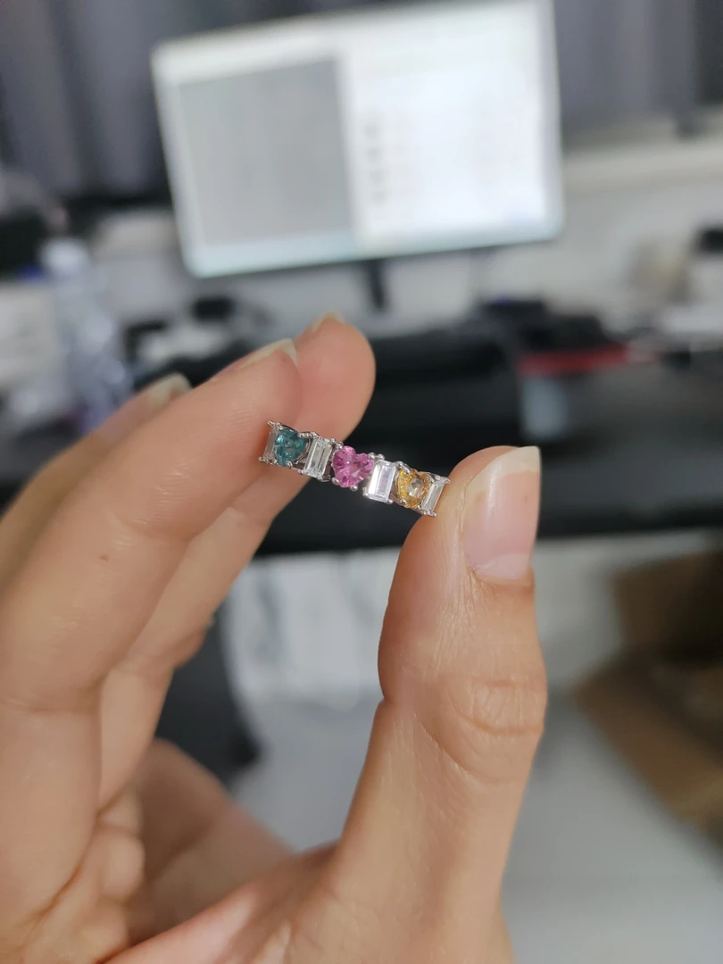 ［如一珠宝］碧玺戒指