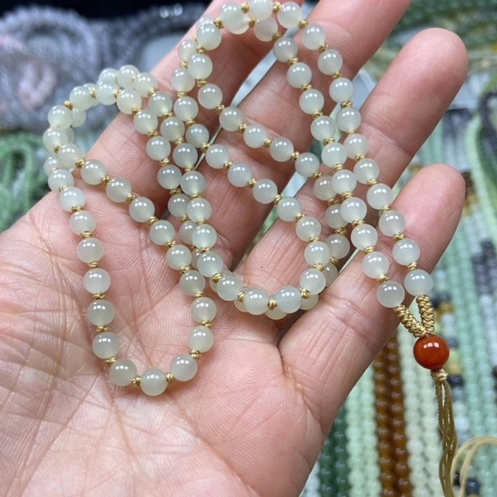 和田玉未镶嵌颈饰5