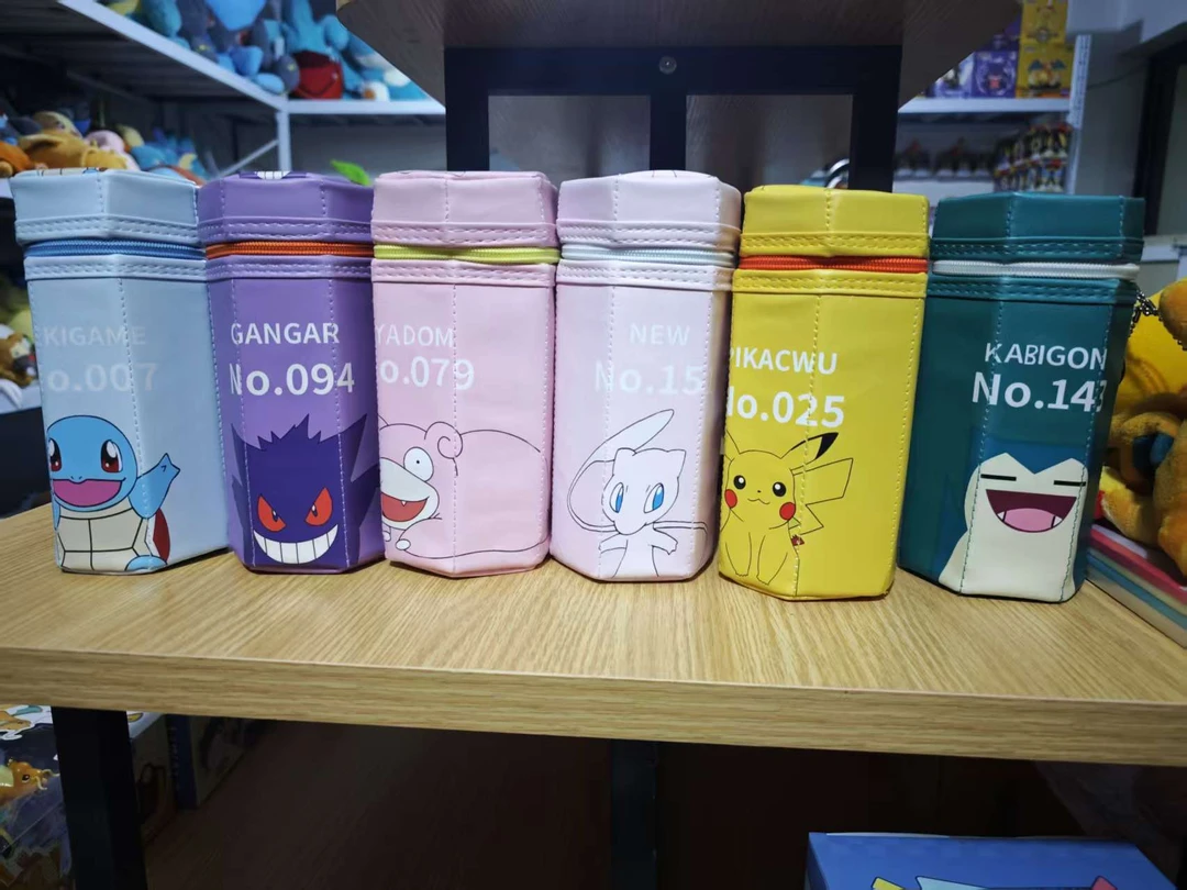 日系新款宠物小精灵立式六角形大容量小学生卡通