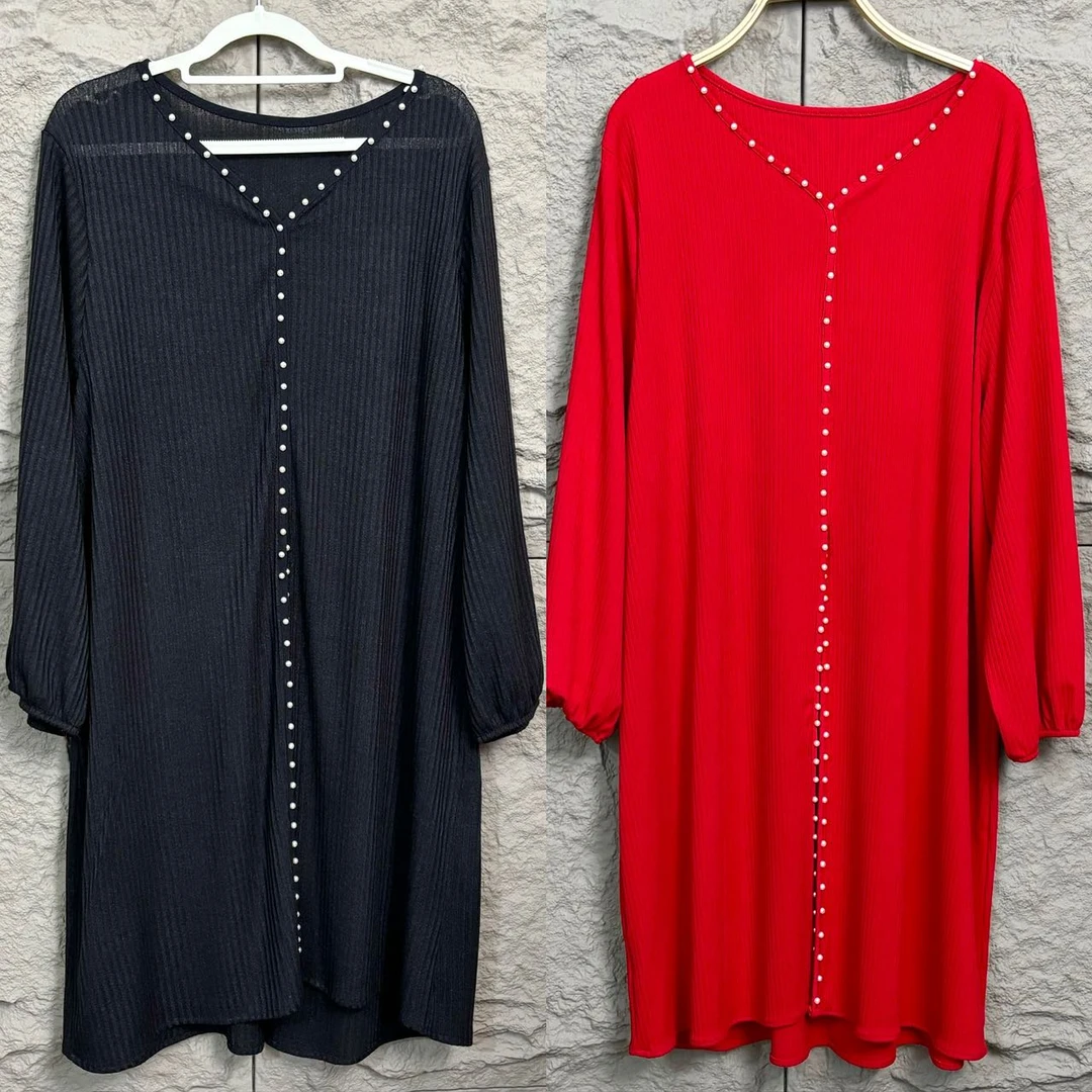 761秋季坑条羊毛绒滴水珍珠上衣常规宽松秋季气质时尚优雅