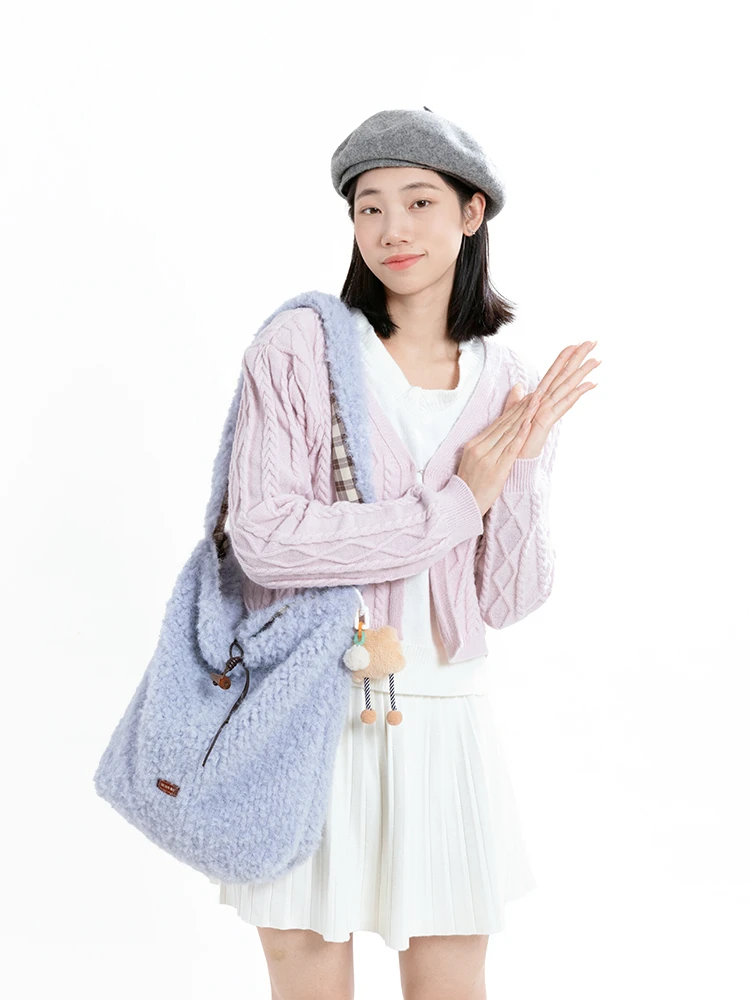 水桶包托特包耐脏双根耐磨单肩包时尚斜跨包腋下