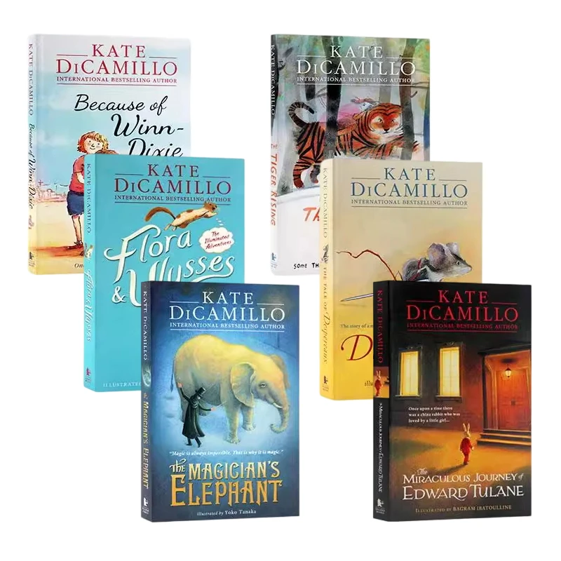 AR3.5-5.0凯特迪卡米洛6册 爱德华的奇妙之旅/傻狗温迪克