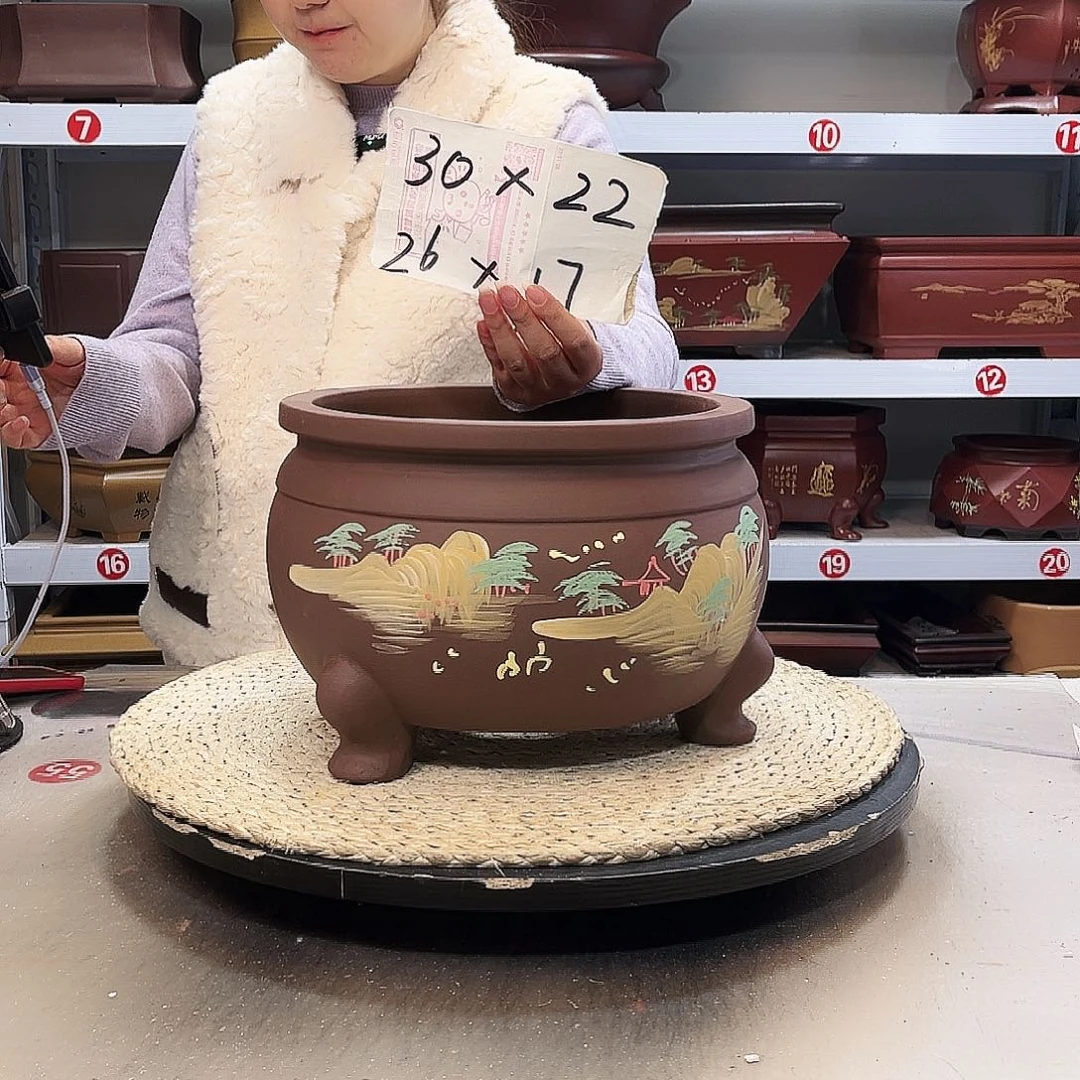 红泥花盆紫砂花盆