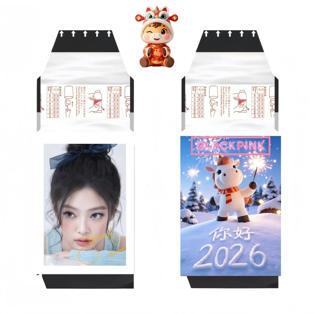 【欧耶】代拆 BLACKPINK 粉墨新年撕拉拍立得 影像级质感 韩娱周边