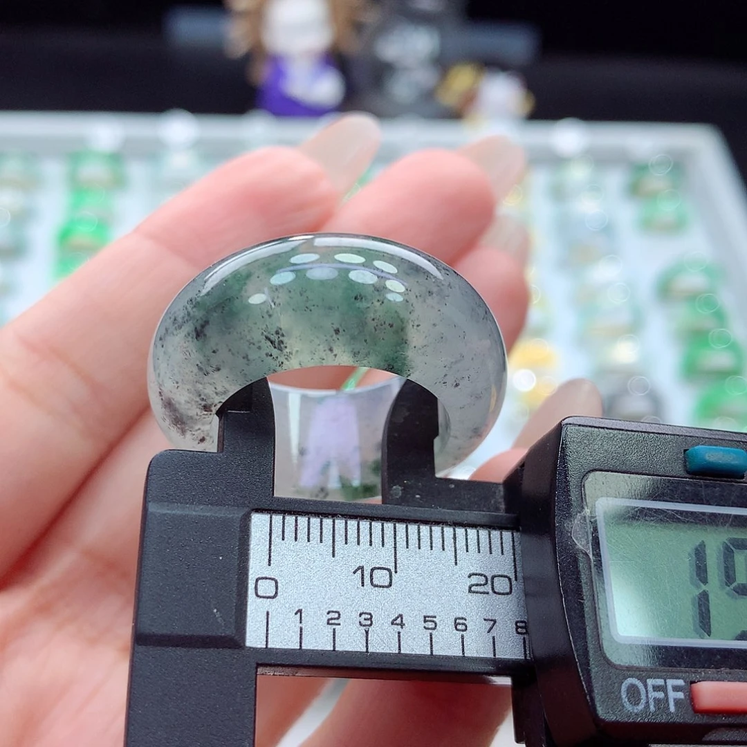 翡翠未镶嵌戒圈23号