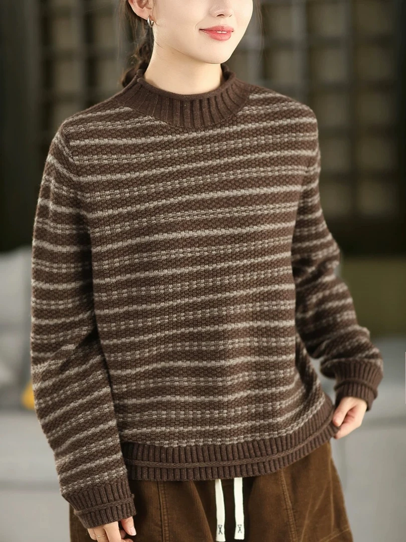 【每日上新】秋季毛衣针织衬衣女601-800号