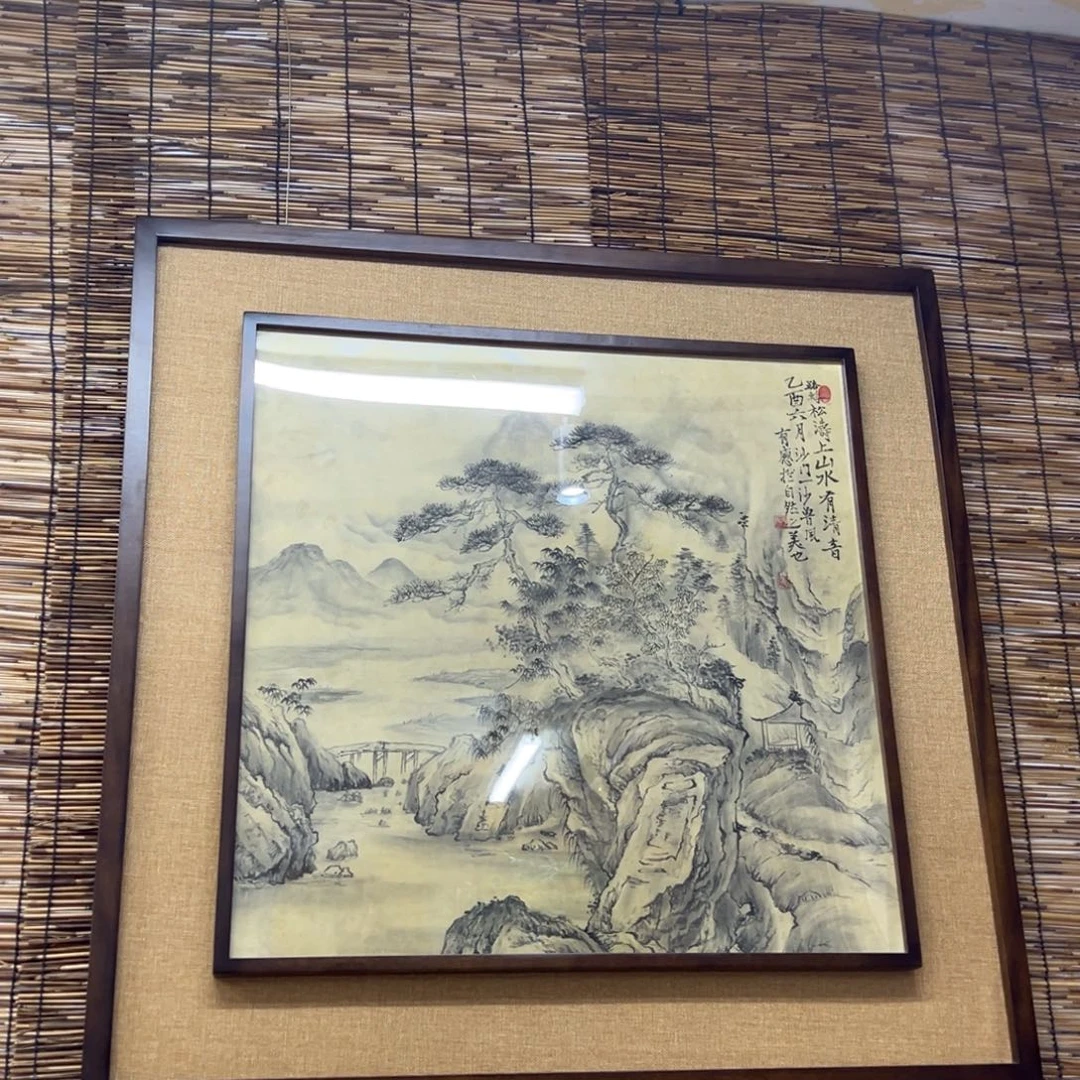 强***子国画亲笔手绘作品