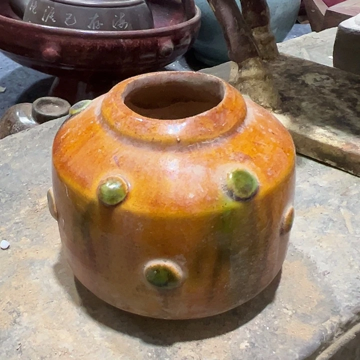 瓦当摆件茶包茶具陶瓷