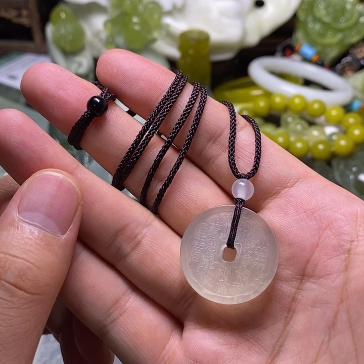 岫玉未镶嵌岫玉挂件