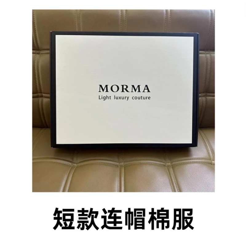 PU【6225】短款连帽棉服休闲百搭潮流