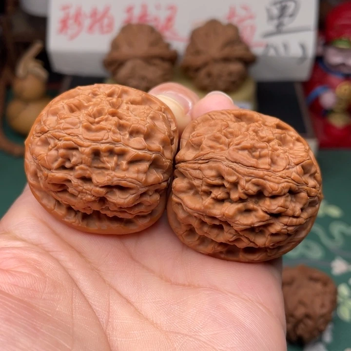 【闪购商品】把件文玩核桃38.5水龙