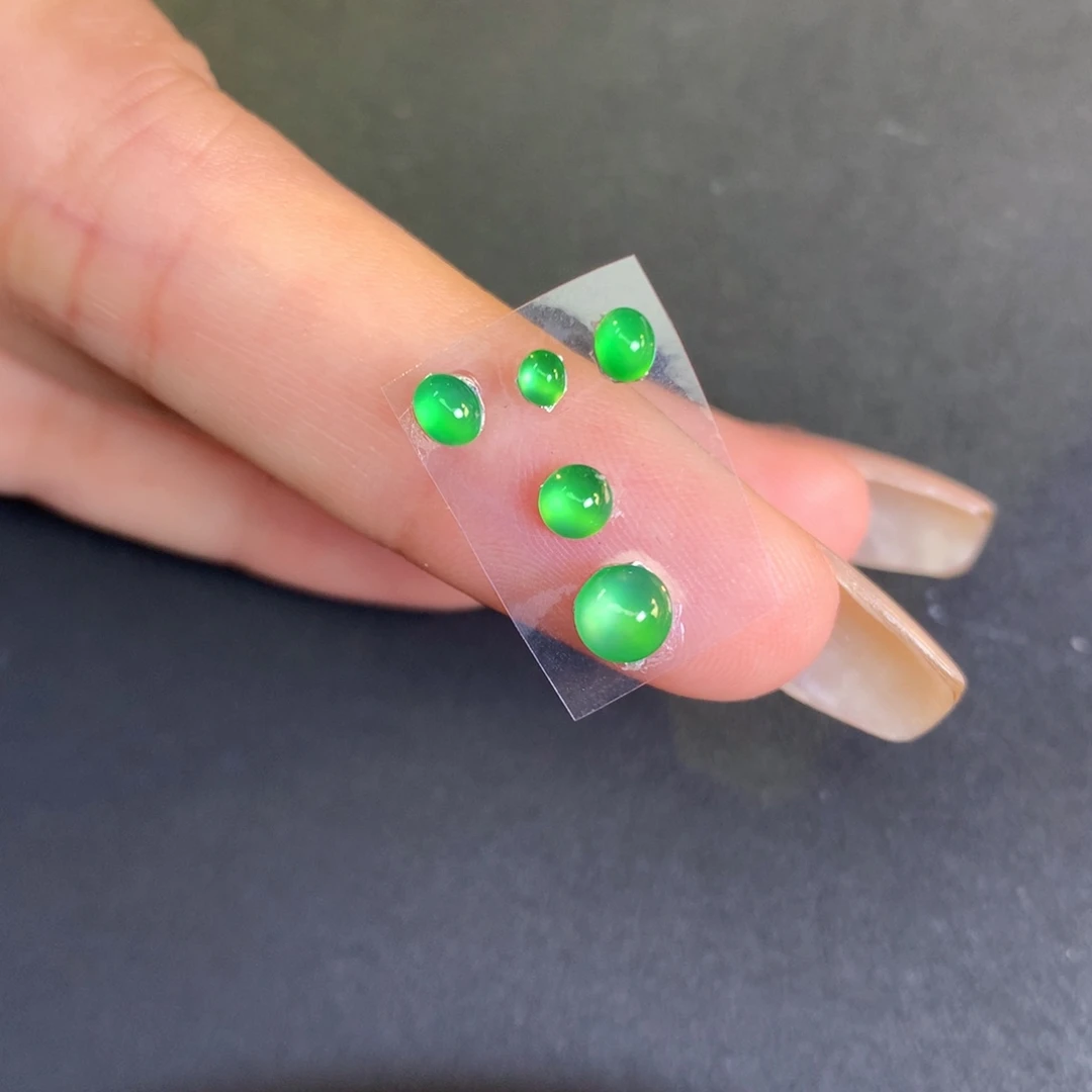 翡翠裸石翡翠翡翠5个