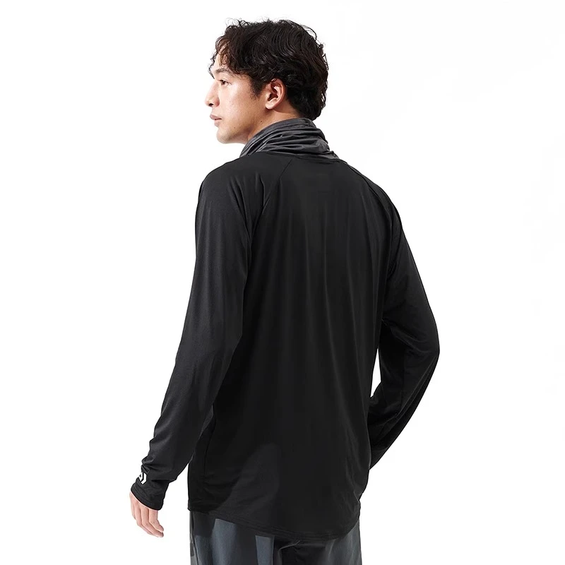 DAIWA达亿瓦 25春夏DE-6025 DE-6125高领套头/连帽拉链衫防晒服