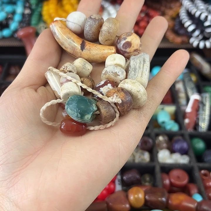 玛瑙/玉髓未镶嵌珠宝半成品丘*