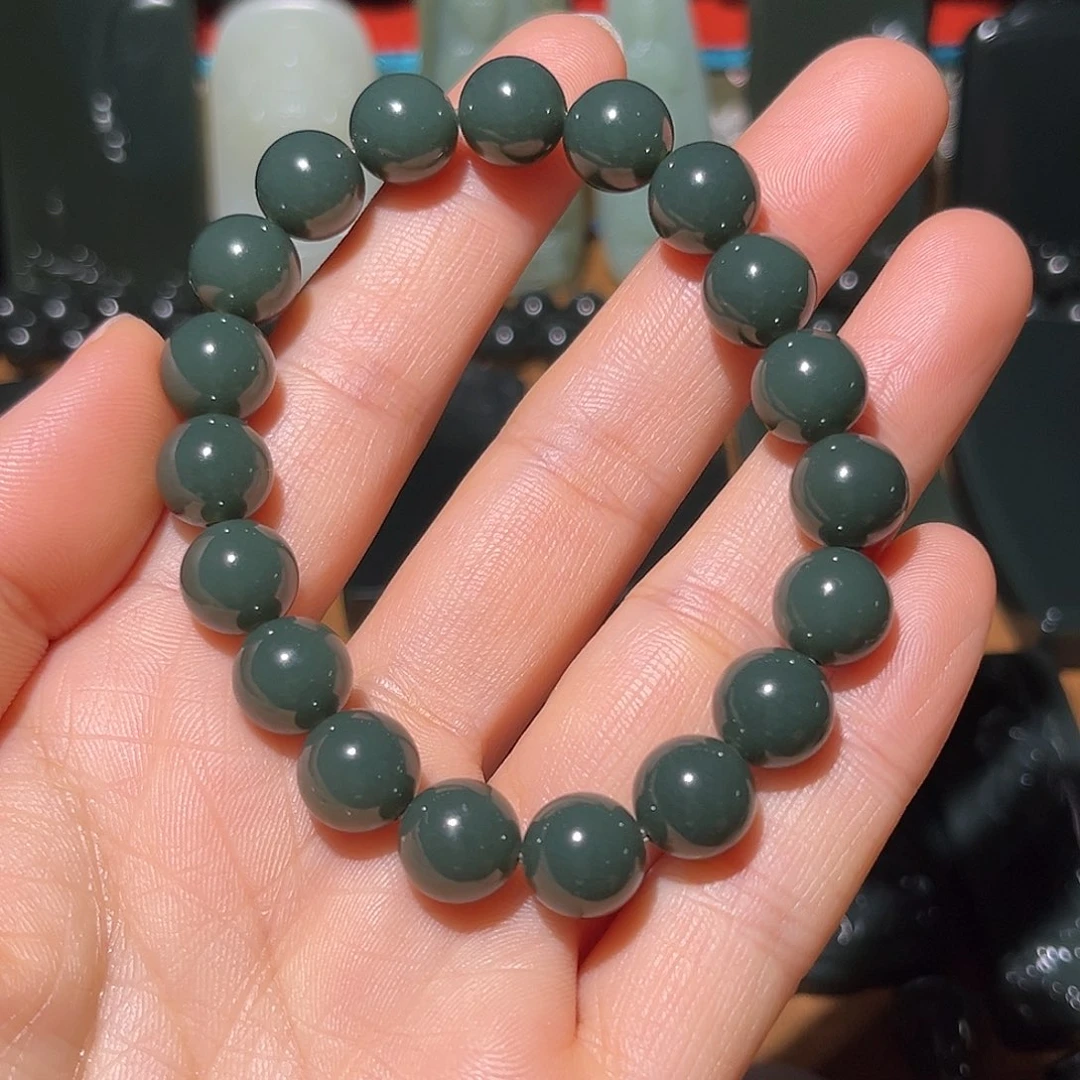 和田玉（青玉）未镶嵌颈饰