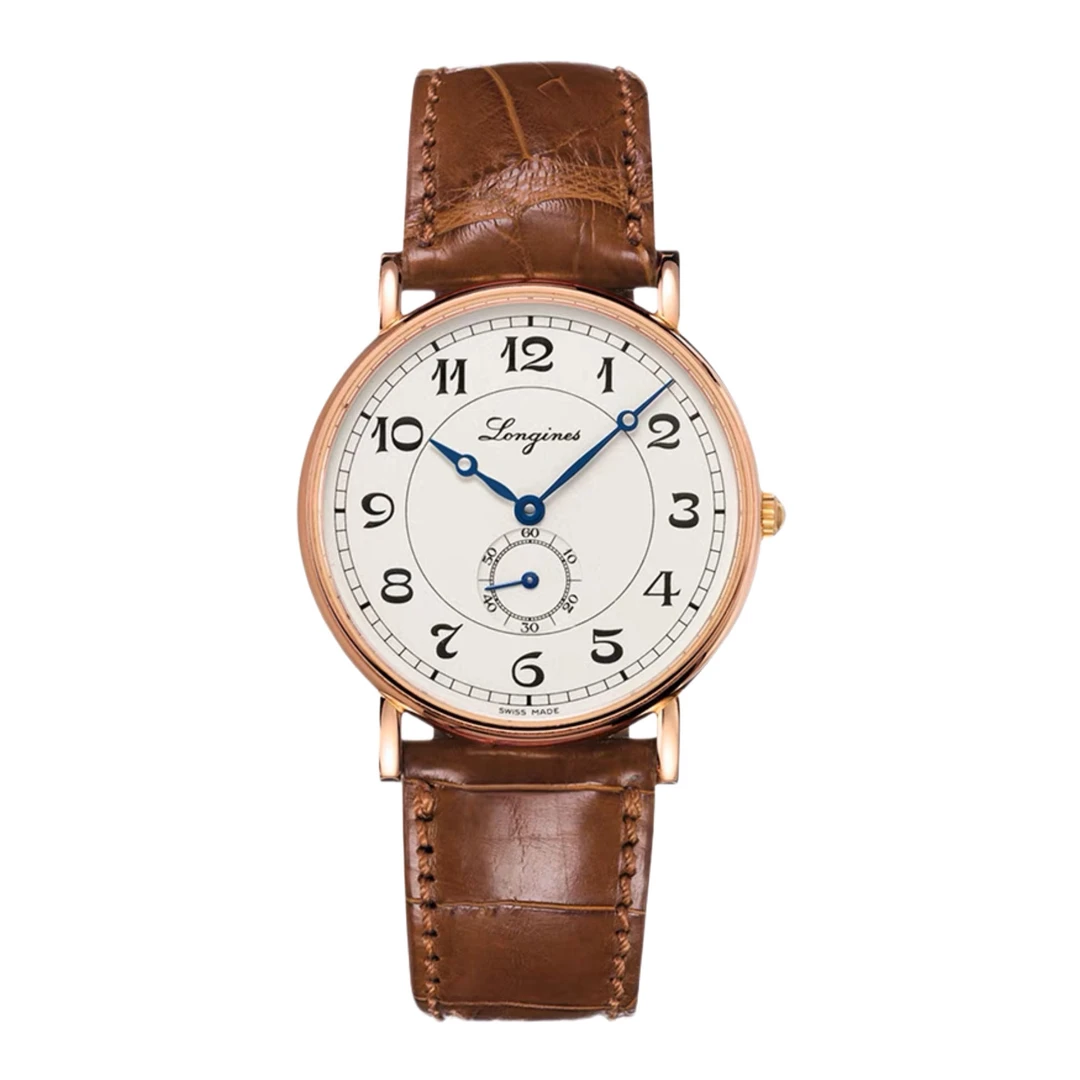 99新  Longines/浪琴/奢/复古实金785/表径38.5/男款/经典