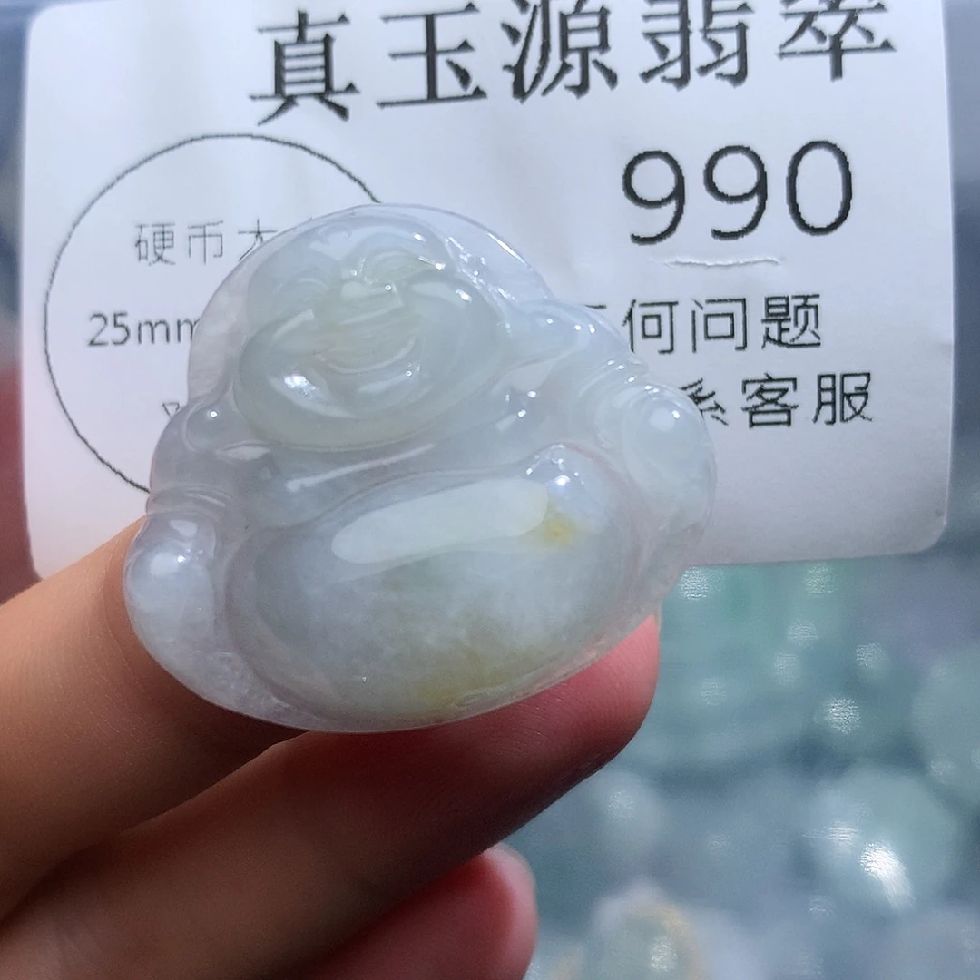 翡翠未镶嵌颈饰990