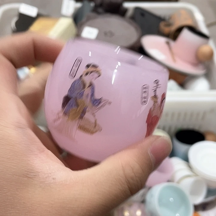 陶瓷茶具全部默认微瑕处理不影响使用完美主义者慎拍！