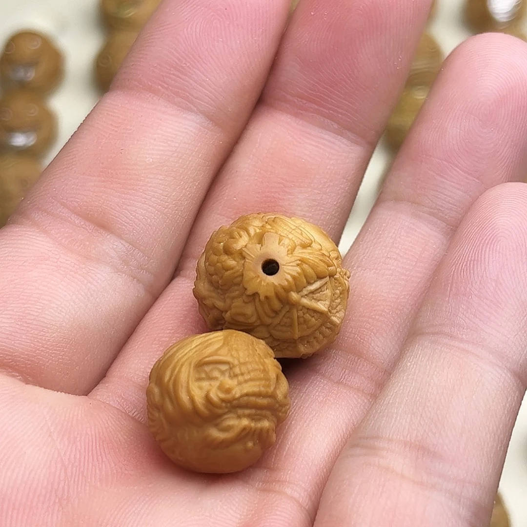 猴头核桃吊坠九****二猴头雕刻单颗2颗