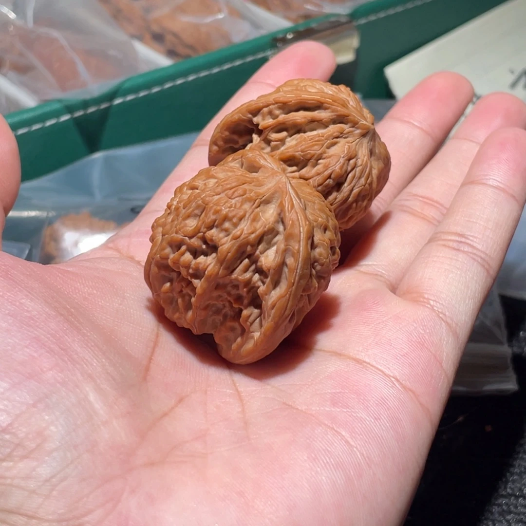 厚***道吊坠文玩核桃40全品