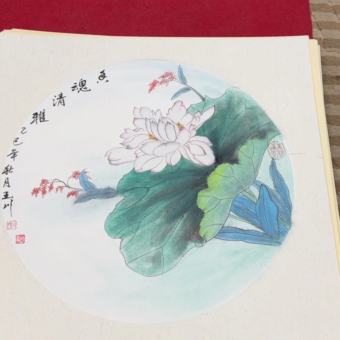 国画花鸟的翅膀和翅膀是