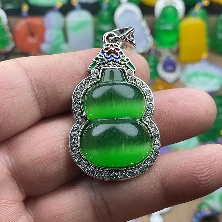 33碧玺（处理）吊坠