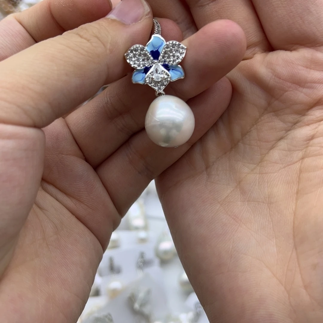 淡水珍珠未镶嵌颈饰