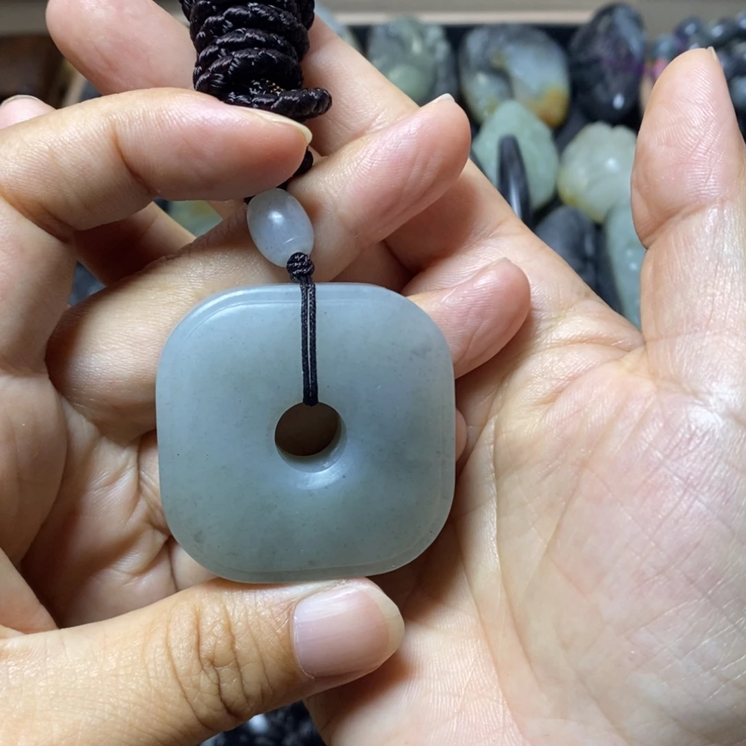 和田玉未镶嵌颈饰用****1