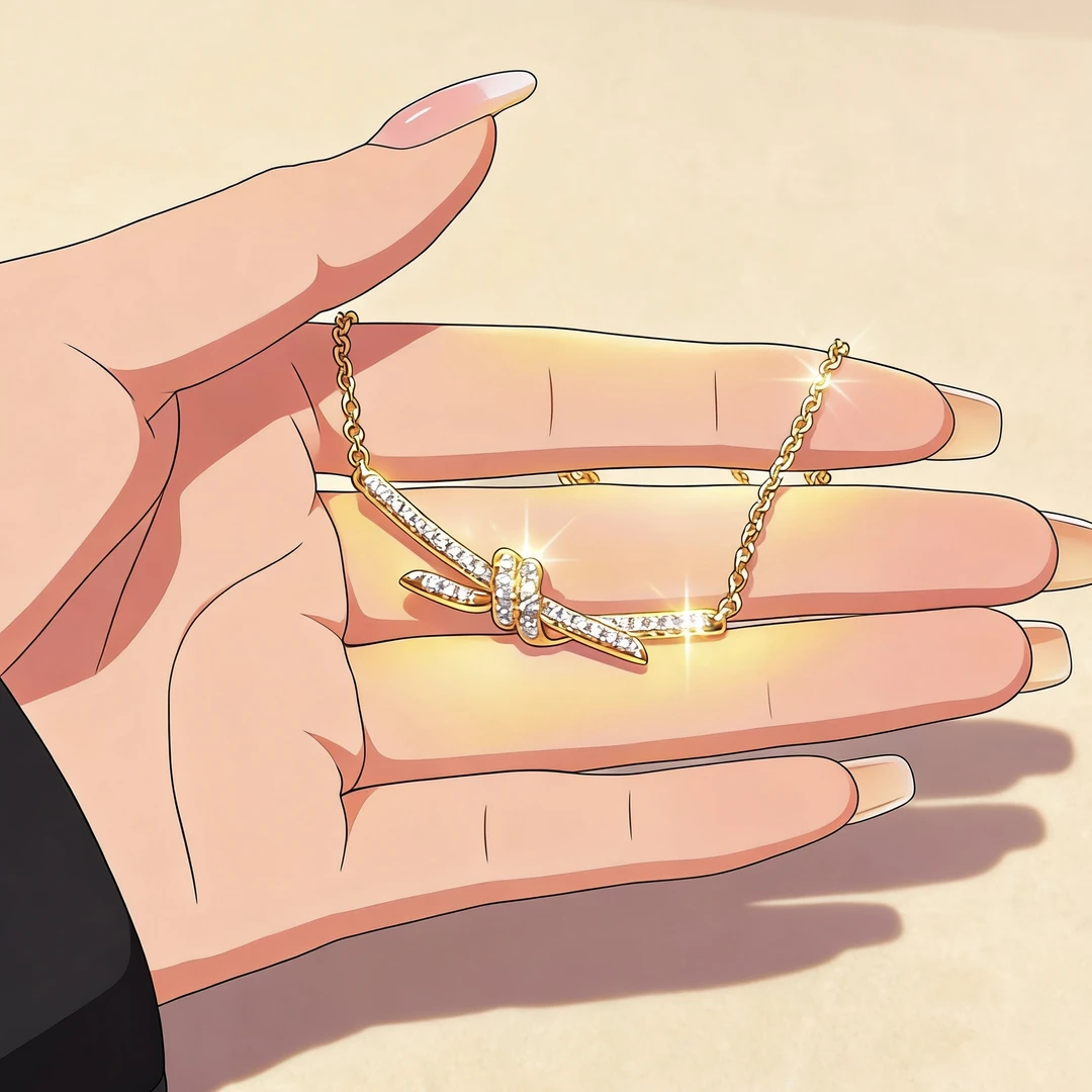 合金项链 Babiea简饰新款项链【绳结】XK011