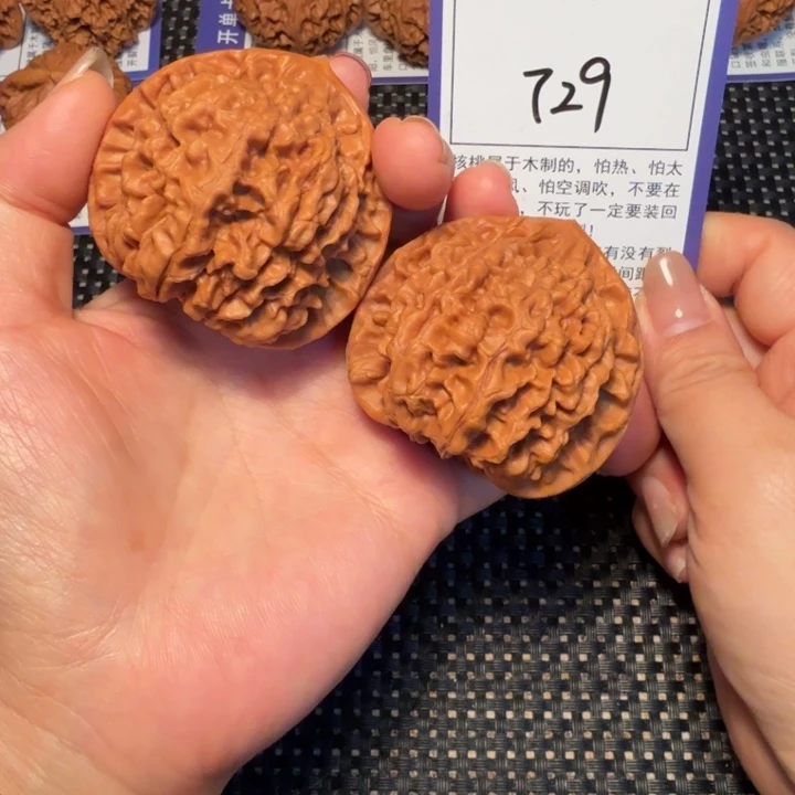 文玩核桃把件文玩核桃729官帽50