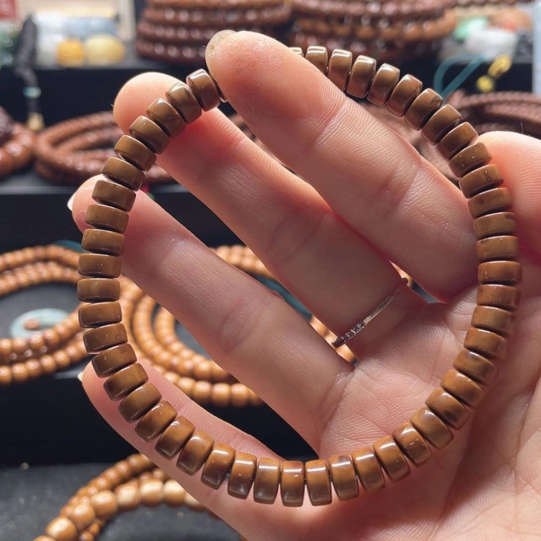 紫金鼠手串7*4纯肉鼠片手串