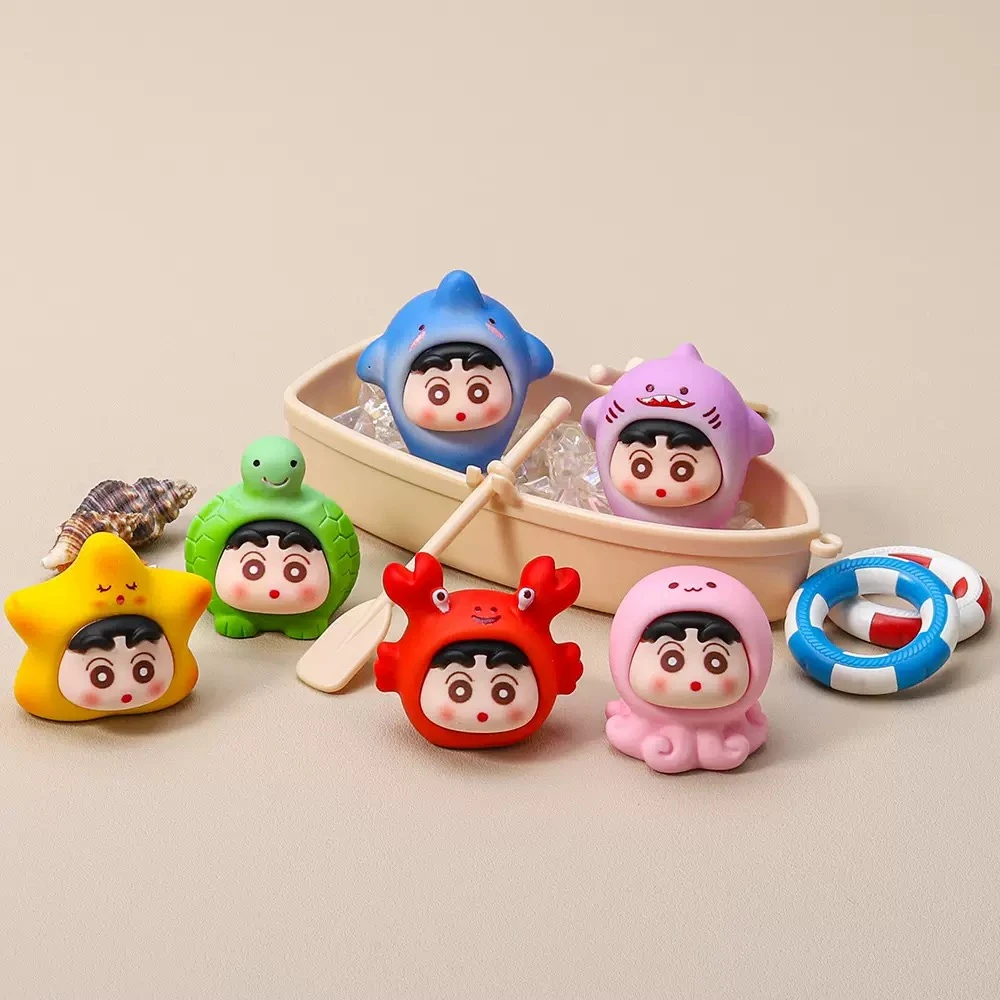 【海洋小新】手感漆萌粒树脂摆件【概率1:6】